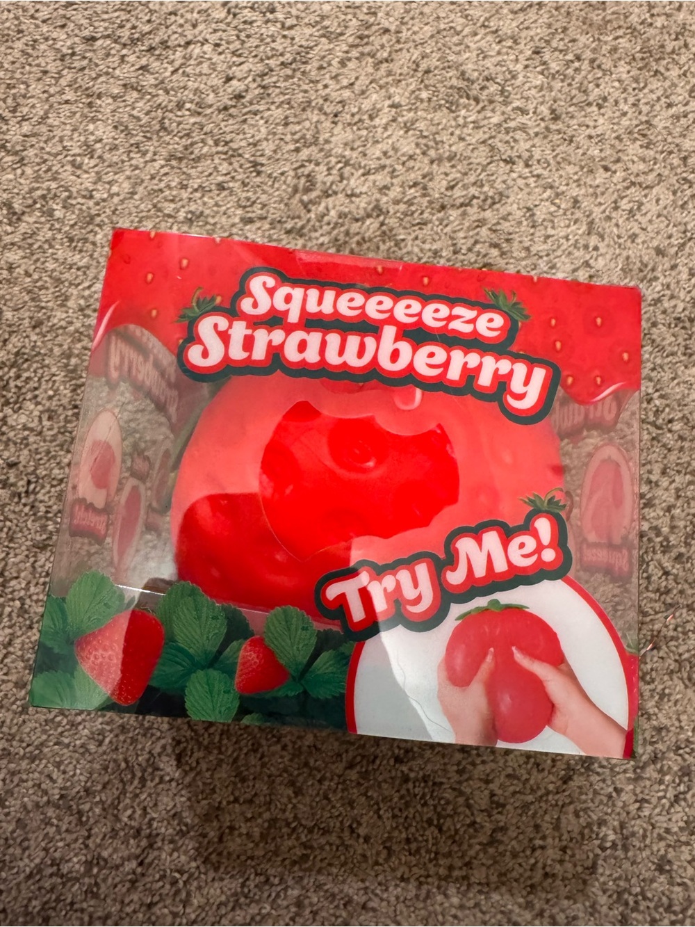 Jumbo Strawberry Squishy
